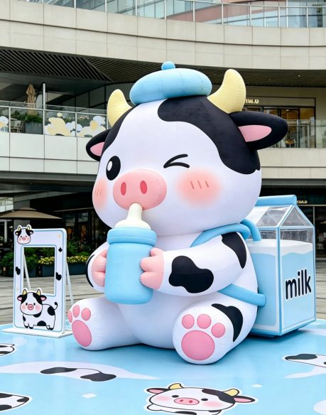 美怡乐奶牛IP公仔
